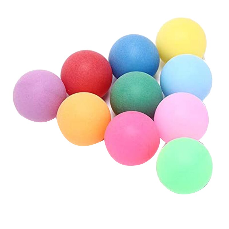 Bolas coloridas de ping-pong 40mm 150, bola de ping-pong com cores mistas, para entretenimento e jogo de cerveja