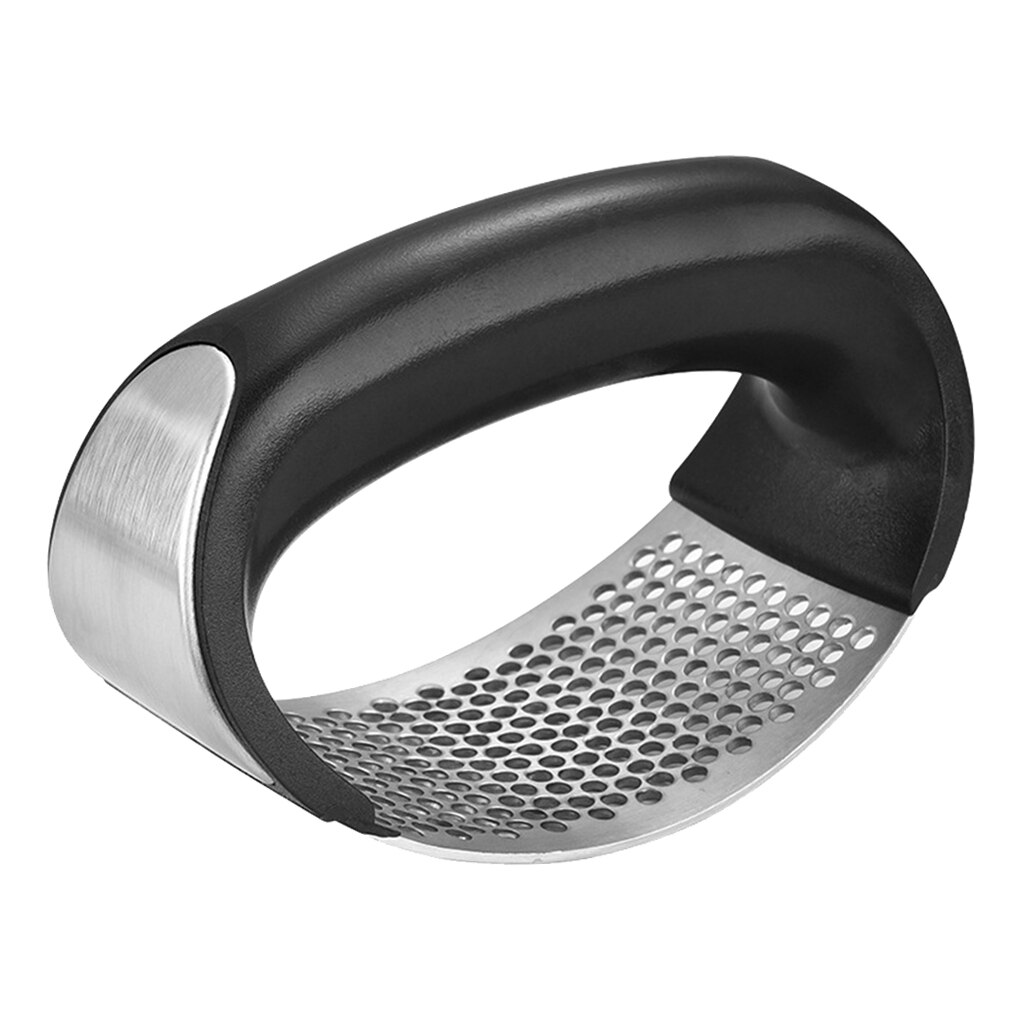 Garlic Press Rocker Food Grade Stainless Steel Garlic Mincer Crusher Rustproof