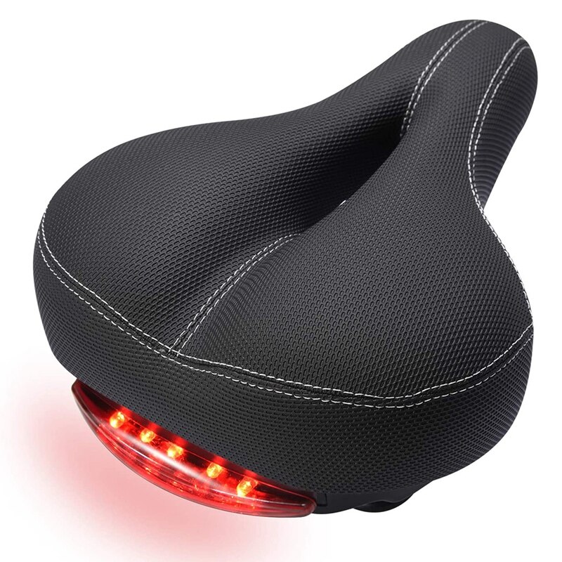 J-ouuo Fietszadel Comfortabele Comfortabele Mannen Vrouwen Fietszadel Brede Zachte Seat Pad Fiets Zadel Kussen Voor Elektrische Scooter
