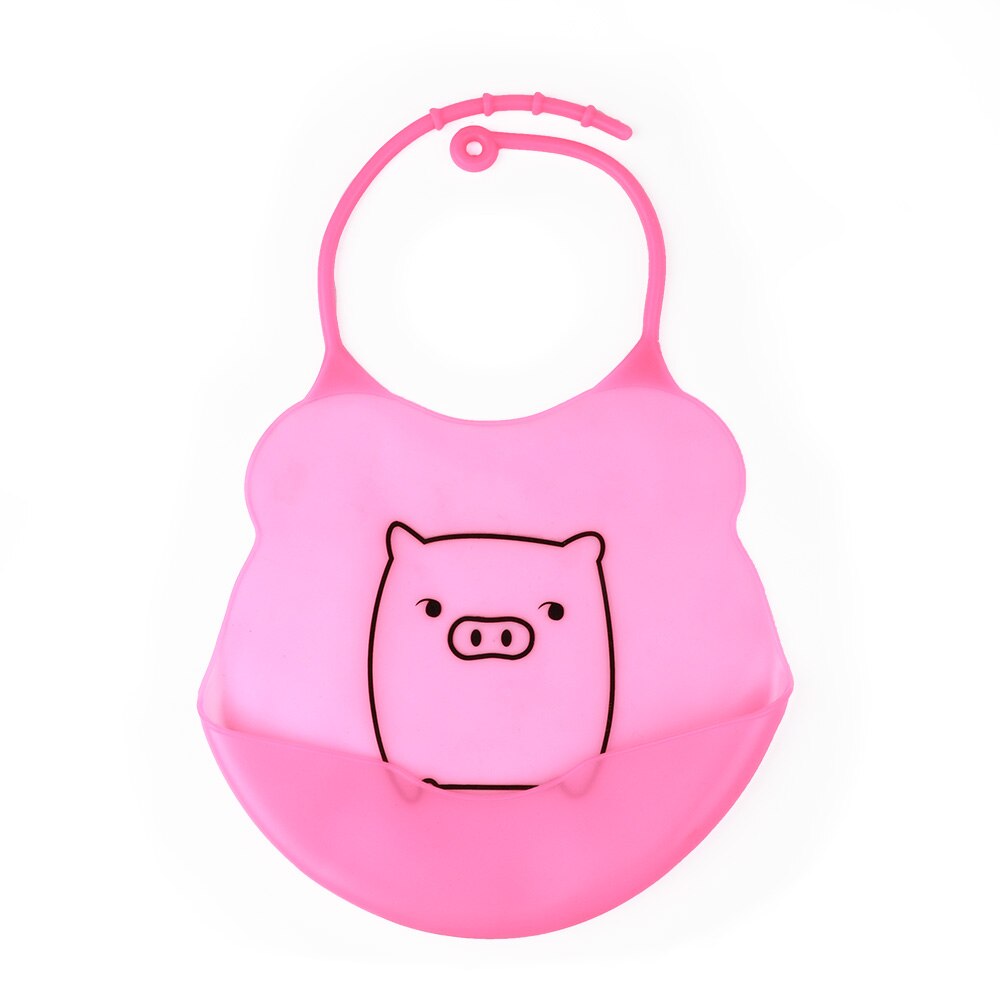 Tyry. Hu 1 Pcs Slabbers Waterdichte Siliconen Voeden Baby Speeksel Handdoek Zachte Baby Cartoon Waterdichte Speeksel Druipen Halsdoek: BIB002-01