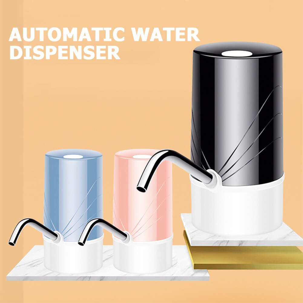 Water Dispenser Pump USB Charging Automatic Electric Water Pump Drinkware Switch Wireless Touch Water Pressure Device
