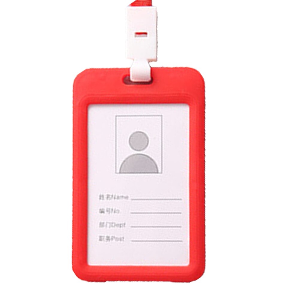 1PC In Lega di Alluminio del Supporto di Carta del Biglietto Da Visita ID Badge Holder Verticale In Metallo ID Business Case: B5