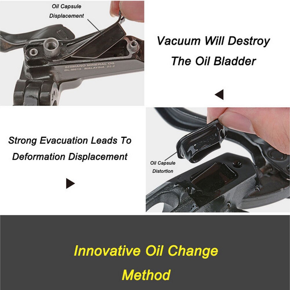 Bicycle Hydraulic Disc Brake Oil Bleed Kit Road Bike Brake Repair Tool for MAGURA for SRAM for TEKTRO for SHIMANO Oil Bleed Kit