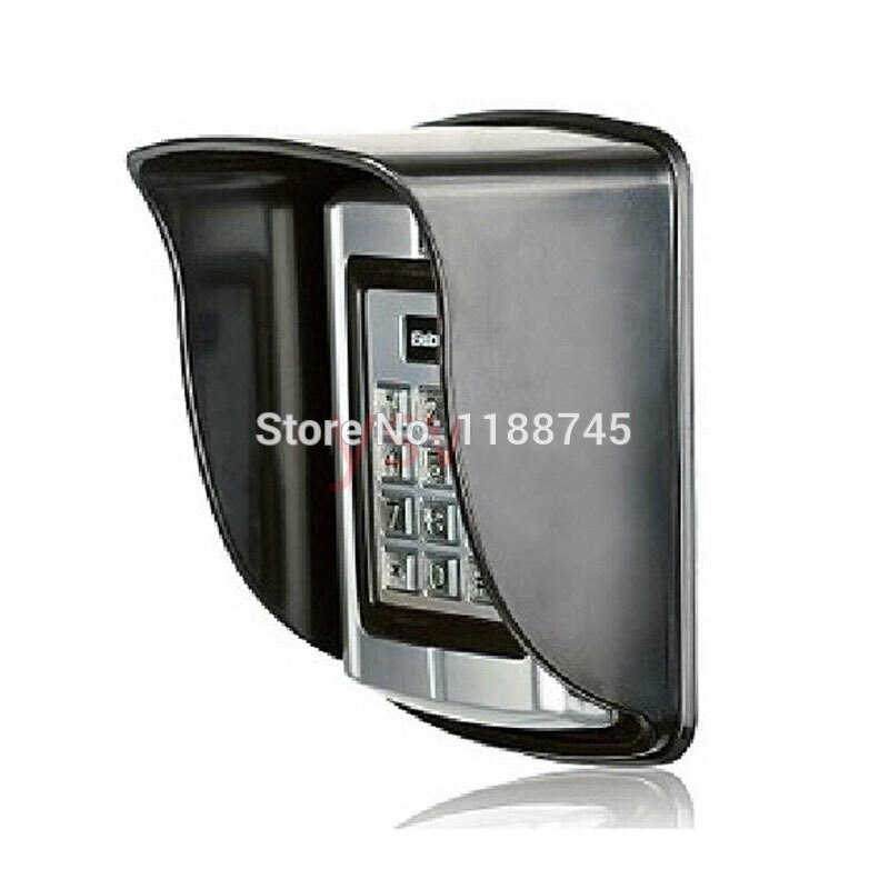 Waterproof Cover For Rfid Metal Access Control Keypad Rain Cover Black Rainproof Shell For 7612 Access Controller