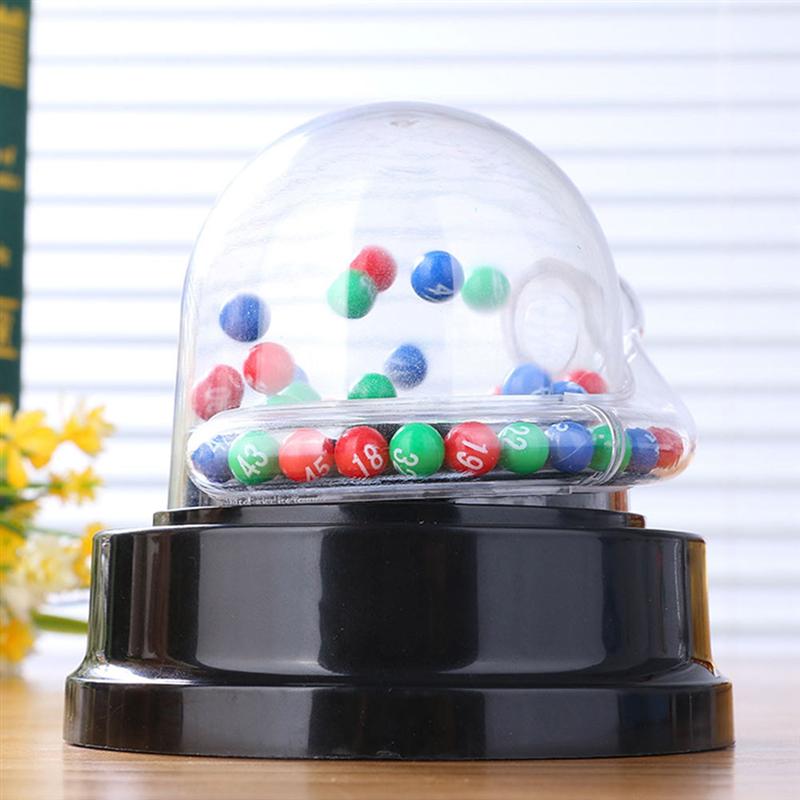 Mini Electric Lucky Number Picking Machine For Lottery Bingo Games Party Club Restaurants Cafes Jackpot Machine