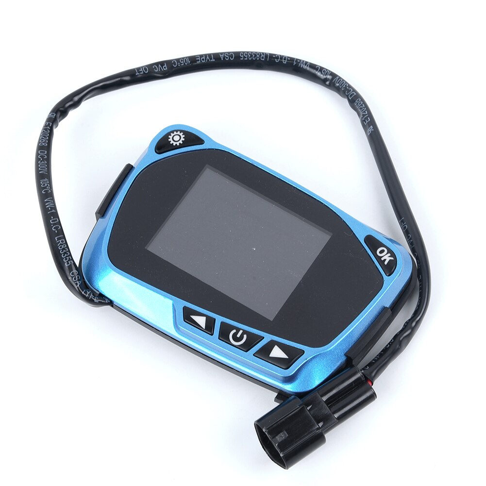 Car Heater Controller Interior Inner Air Diesel Red+Blue Monitor Parts