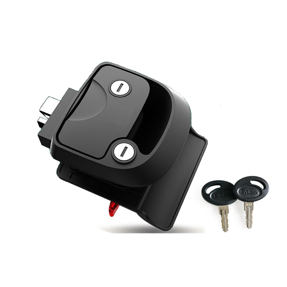 Caravan RV Travel Trailer Entry Door Lock Camper Door Latch Handle with Keys RV Door Lock Replacement for RV/Camper/Trailer: model 2 cover
