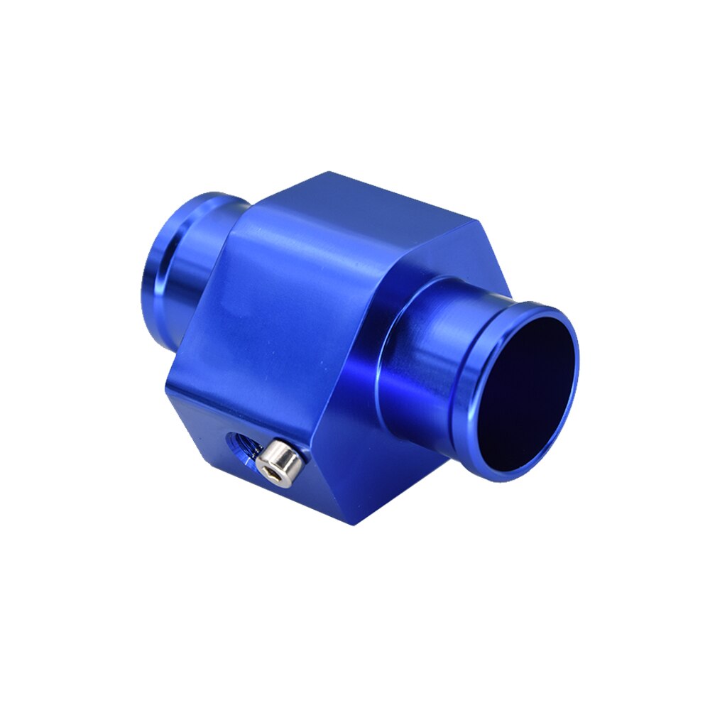 Water Temperature Gauge Radiator Water Temp Joint Pipe Sensor 40mm 38mm 36mm 34mm 32mm 30mm 28mm Hose Adapter Blue for Car