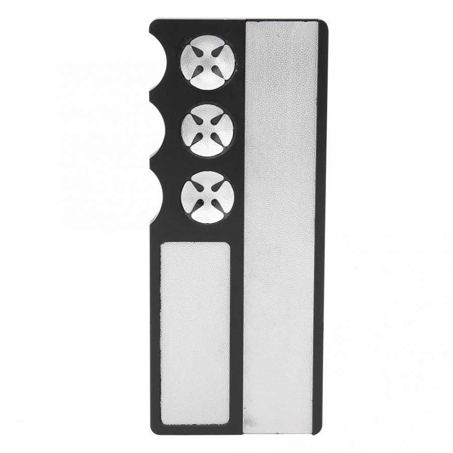 1pc bilard temperówka robić obróbki końcówki kija bilardowego metal Snooker kij bilardowy temperówka robić obróbki końcówki kija bilardowego Burnisher plik naprawa narzędzie bilard akcesoria