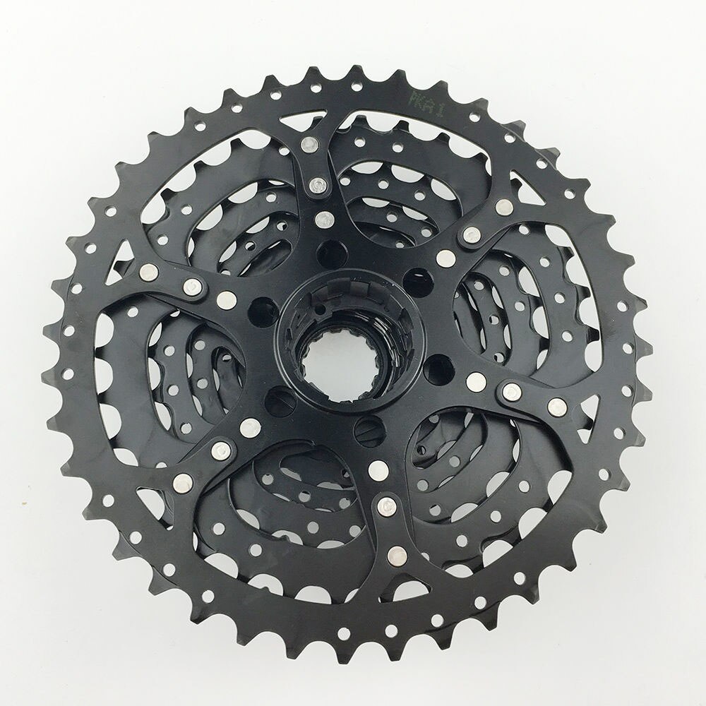 Fiets freewheel 9 speed racefiets mountainbike freewheel cassette mtb 11-40t zwart