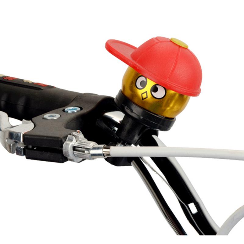 Minicykel cykel cykling hat høj ring alarm plast styr klokkekappe horn til mtb mountain road cykel fast gear cykel