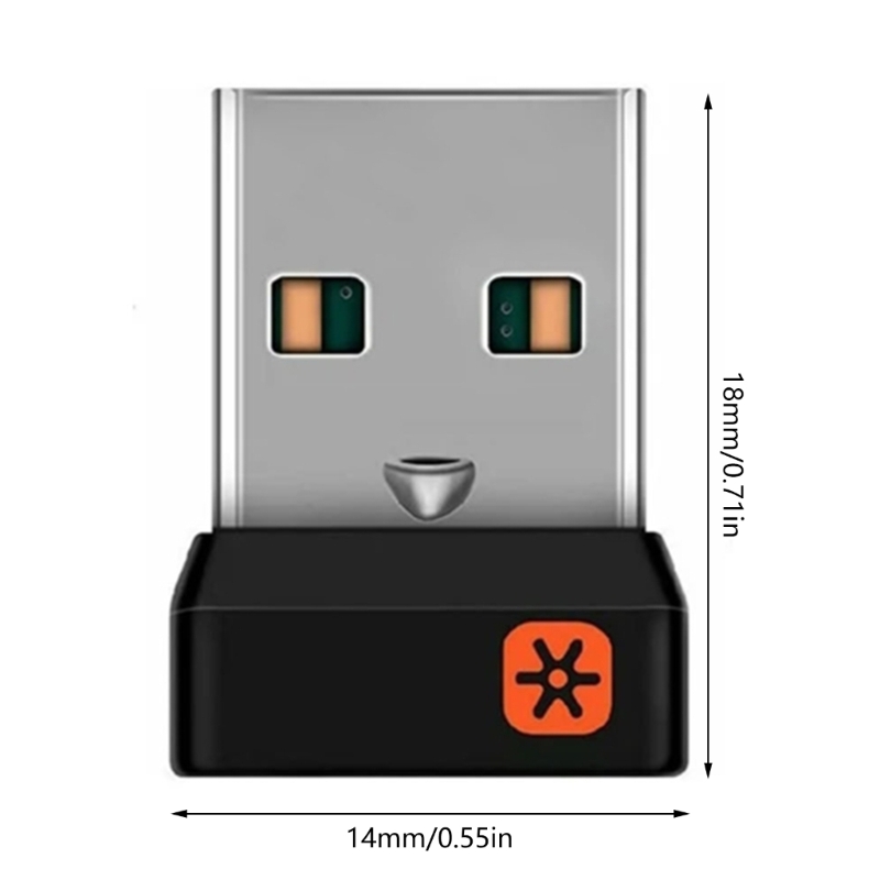 Voor Logitech-Dongle Ontvanger Unifying Nano Ontvanger Dongle 6 Kanaal Voor Mx M905 M950 M505 M510 Ect Ontvanger Adapter