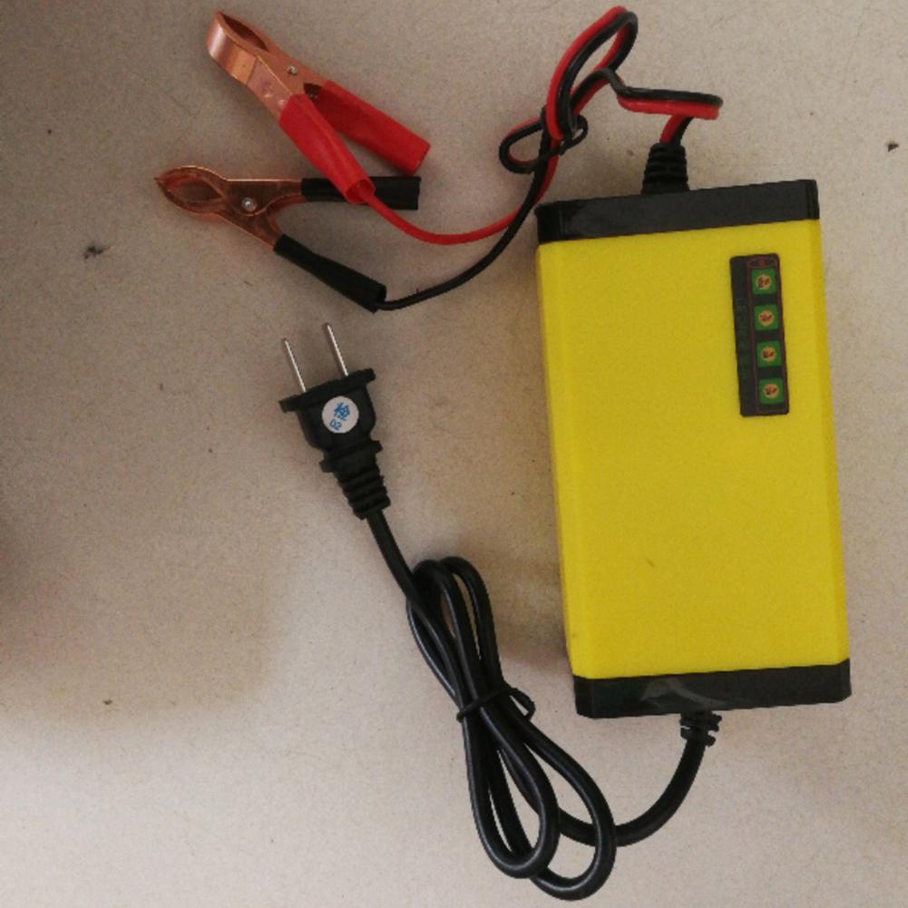 Portable 12V 2A Power Supply LED Display Auto Car Motor Battery Charger Adapter