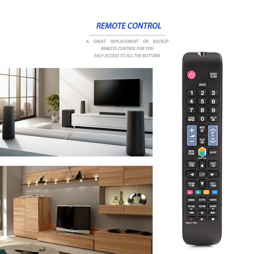 Replacement TV Remote Control No Programming Required Remote Control Compatible for Samsung BN59-01178R Smart TV IR ONLENY