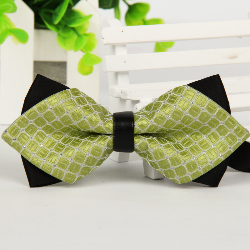 Simple Men's Suit Bow Tie For Groom Wedding Party Men Formal Wear Business Cravat Bow tie Clothing Accessories: 06