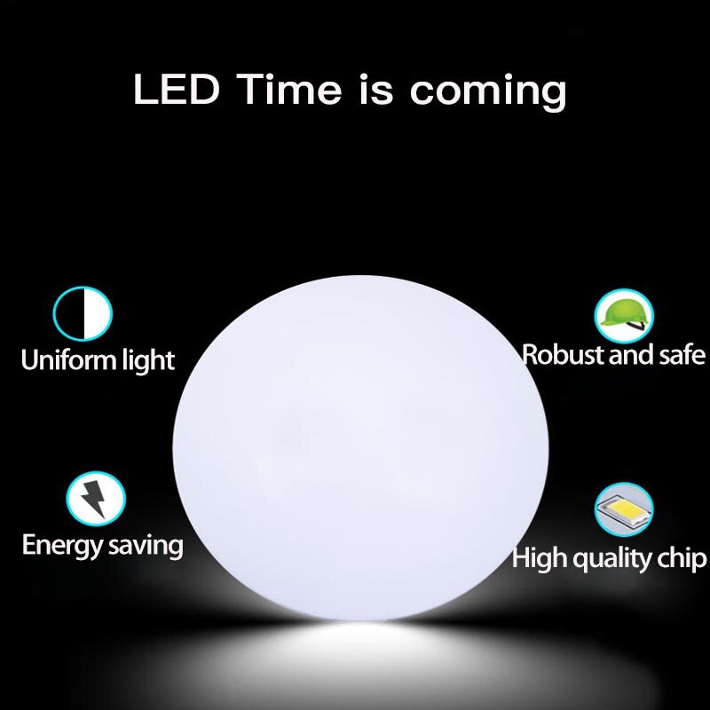 Ultra Thin LED Panel Light Lamps Surface Mount Led Ceiling Lights 220V 30W 50W Round Light Fixtures Lamp For Living Room Kitchen