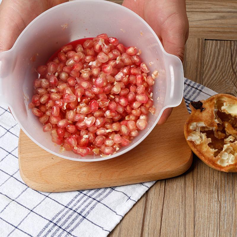 Silikon granateple skreller maskin hjemme kjøkken frukt verktøy gadgets granateple skreller bolle praktisk kjøkkenverktøy