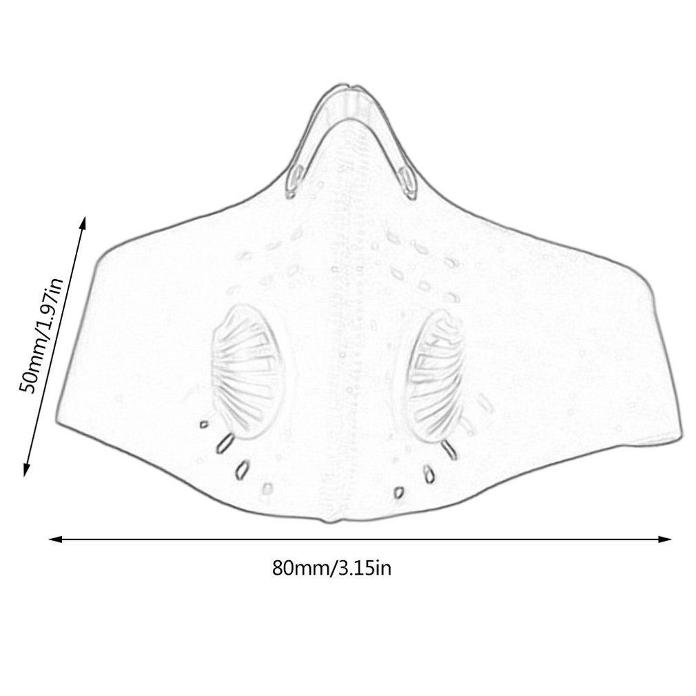 Motorfiets Masker Met Ventiel Winddicht Masker Voor Mannen En Vrouwen