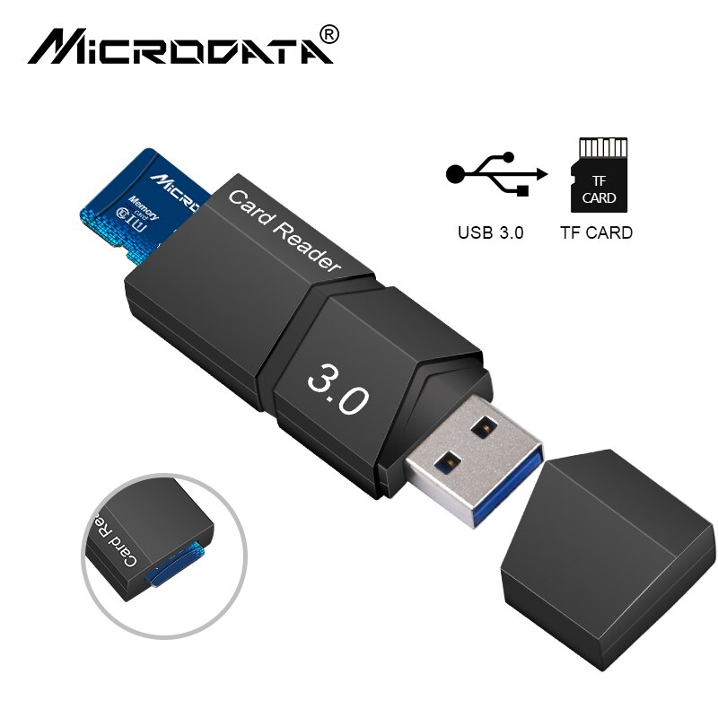 Hoge Snelheid Micro Sd-kaart 4Gb 8Gb 16Gb 32Gb 64Gb Geheugenkaart Microsd C10 Tf card 128Gb Cartao De Memoria Voor Telefoon Camera: USB3.0 card reader