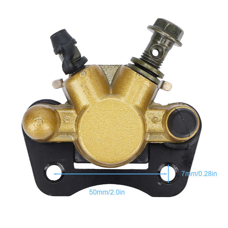 Disc Brake Caliper High Hardness Metal Alloy Hydraulic Disc Brake Caliper Stable for 50cc 70cc 90cc 110cc 125cc Chinese ATV