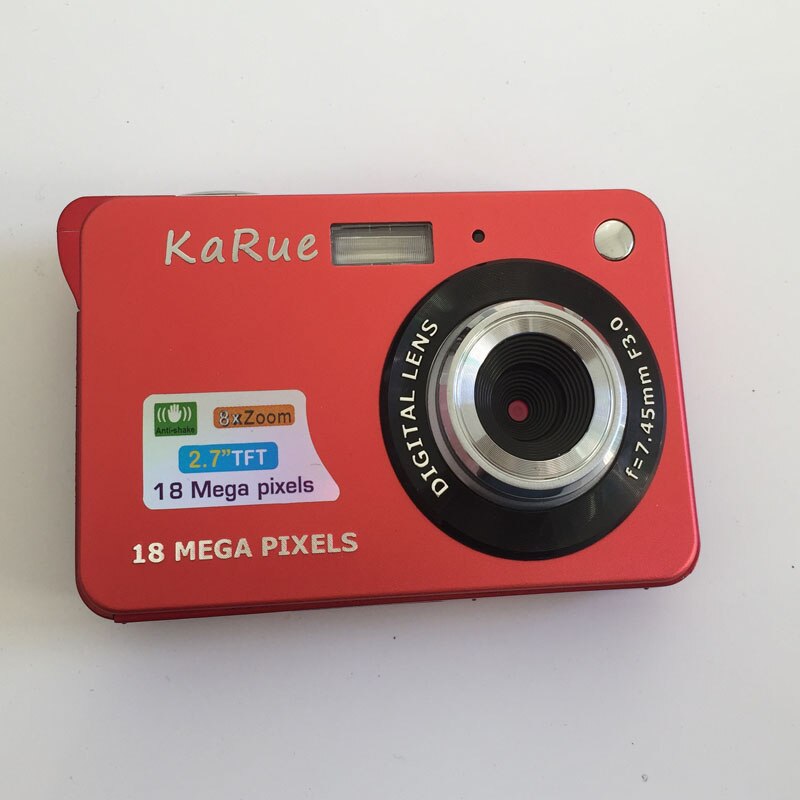 Digital Camera 2.7 inch TFT Screen 18MP Max 8x Digital Zoom Camcorder 3.0MP CMOS sensor 720P Video camera Anti-shake function