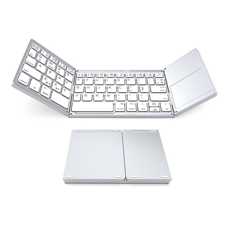 Super licht Tragbare Laptop kabellos-Falten Bluetooth Tastatur Hause Für praktisch Für Tablette iPa Mini Tastatur: 1