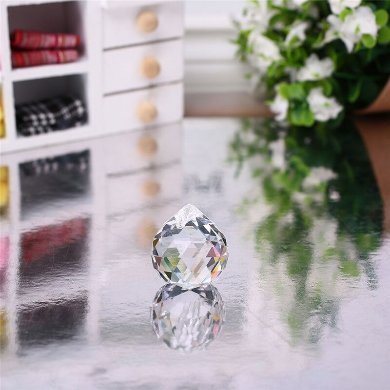 1pc 50mm glas prisme krystal lysekrone hængende vedhæng ahorn + ottekantede perler glas ornament krystal prisme hængende vedhæng