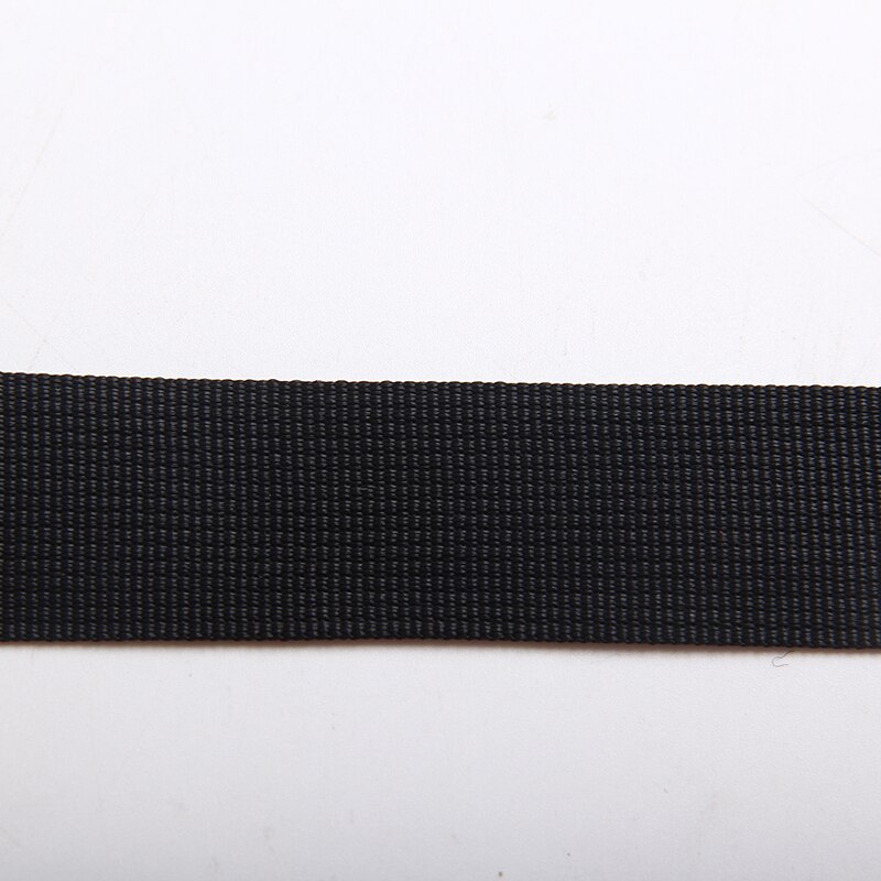 1" nylon webbing 25mm nylon tape black color 100% nylon