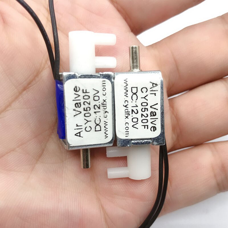 Fa0520F Mini Small Solenoid Valve 2-position 3-way Valve DC6V 12V 24V Gas Air Valve 13mm*15mm*20mm