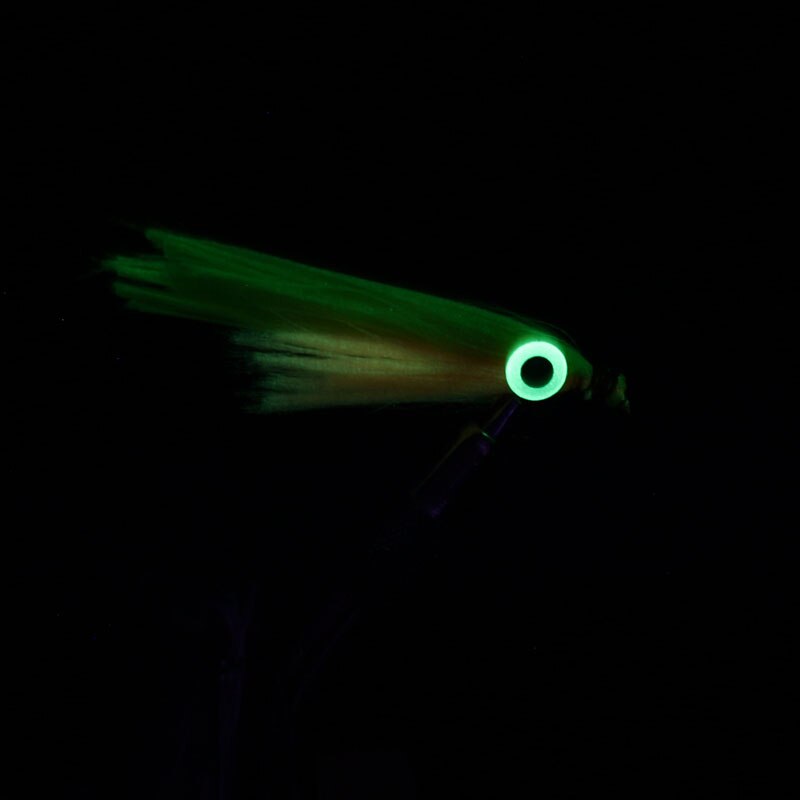 Royal Sissi-leurre lumineux 3D de pêche avec yeux en résine d&#39;appât rougeoyante, matériel de fixation à la mouche, 3mm/5mm/7mm, 40 unités par paquet