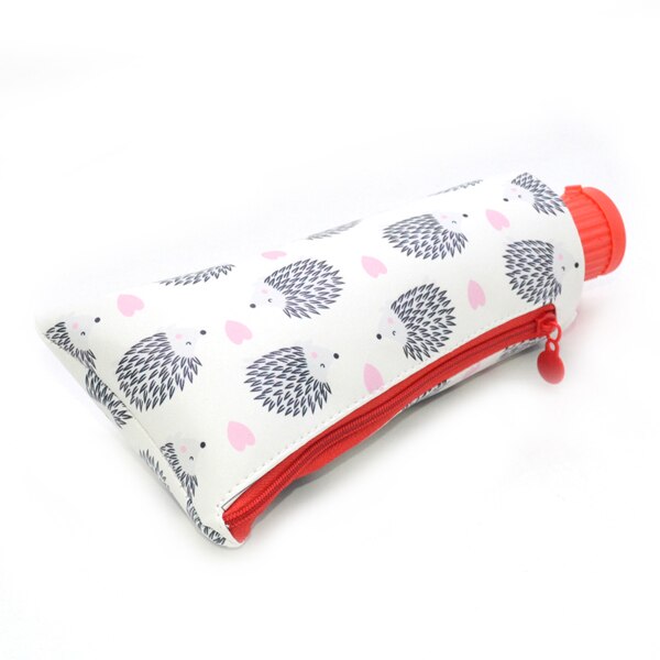 Etui Schoolbenodigdheden Materiaal Escolar Estojo Escola Kalemlik Kalem Kutusu Trousse Scolaire Stylo Pencilcase Tandpasta: Hedgehog