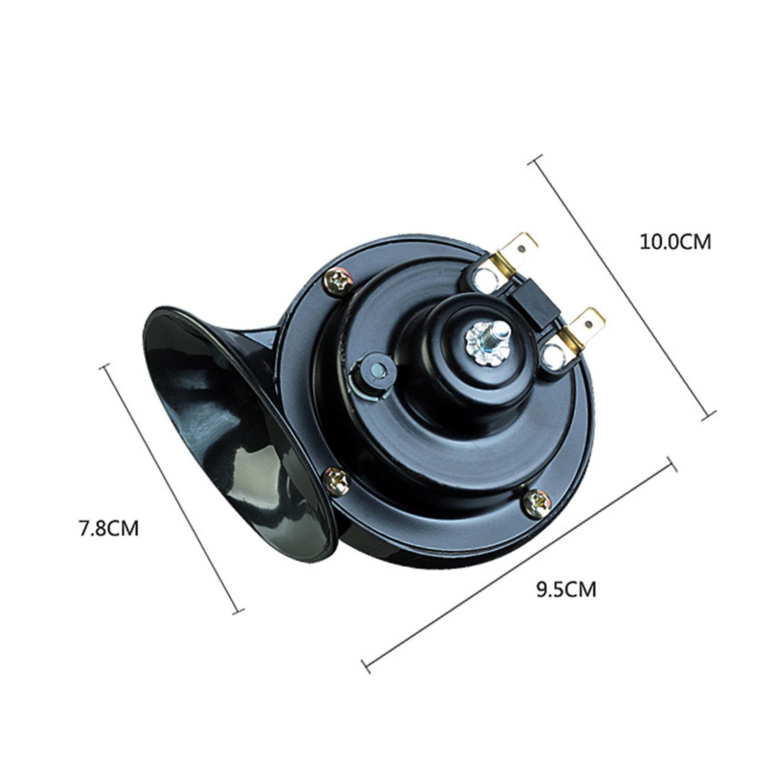 Motorcycle Vehicle Power assisted Electric Vehicle 410Hz Snail Horn High 60V