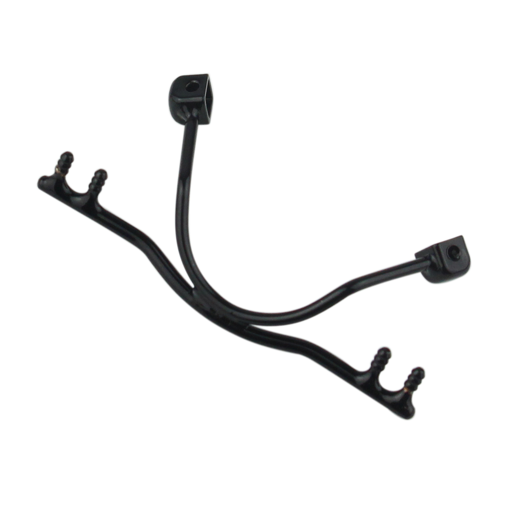 10 pièces lunettes pont nez Pad bras métal sans monture optique cadre cassé remplacement lunettes lunettes accessoire 1113: WHITE