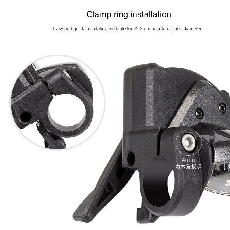 3x7 21 24 27 Bicycle Shifter Levers Brake Cycling Disc Handle Brake Levers With Shift Cable Bike Accessories For Road Bike MTB