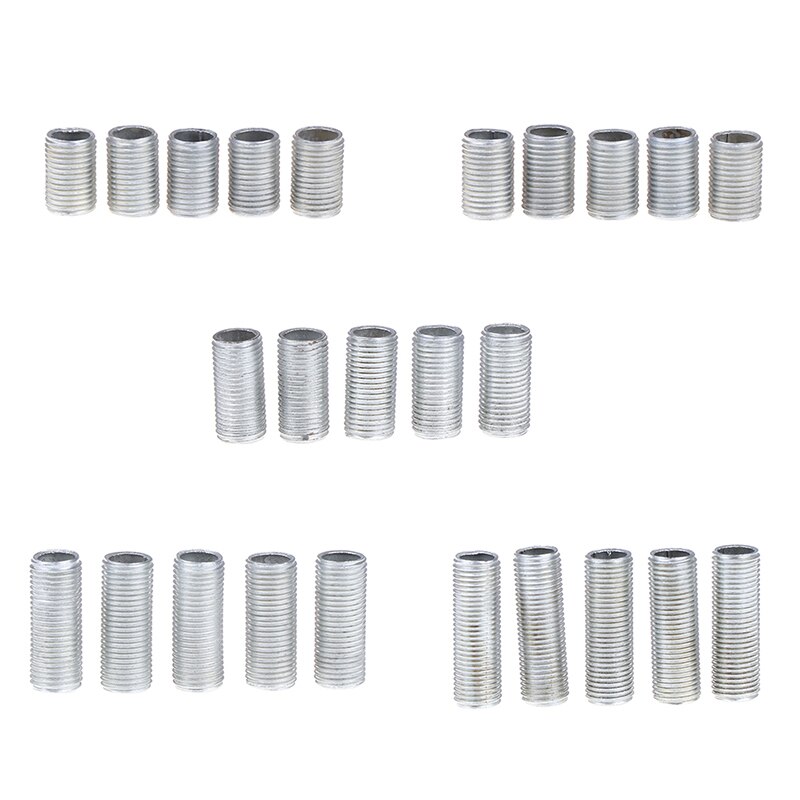 M10 5pcs Hollow Threaded Tube Hollow Screw Lamp Cap Fixing Screw M10 Hollow Screw Outer Diameter: 10mm Thread Distance: 1mm