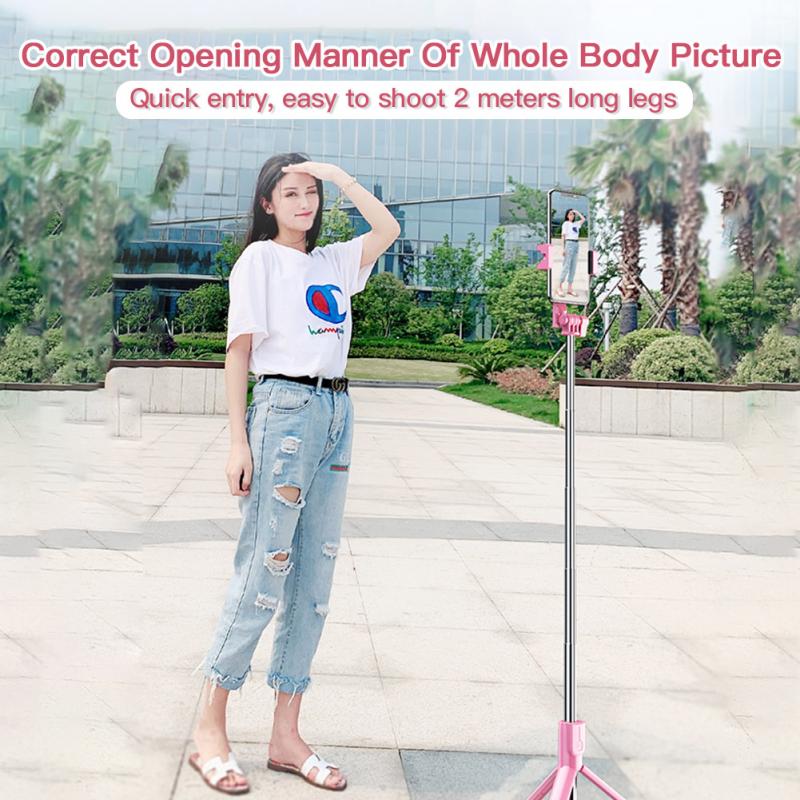 Drahtlose Bluetooth Selfie Stock Stativ Für Handy, Mobiltelefon Stativ Kamera Bluetooth Foto Halfter Tisch Smartphone Stativ Für Kamera