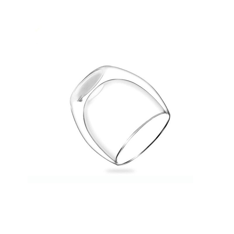 Dobbel vegg tekopp i glass varmebestandig kaffekrus sunne drikkevarer 80 250 350 450ml: 1 stk 80ml