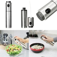 100ml Stainless Steel Vinegar Oil Bottle Sprayer Dispenser BBQ Sprayer Kitchen Cooking Tool