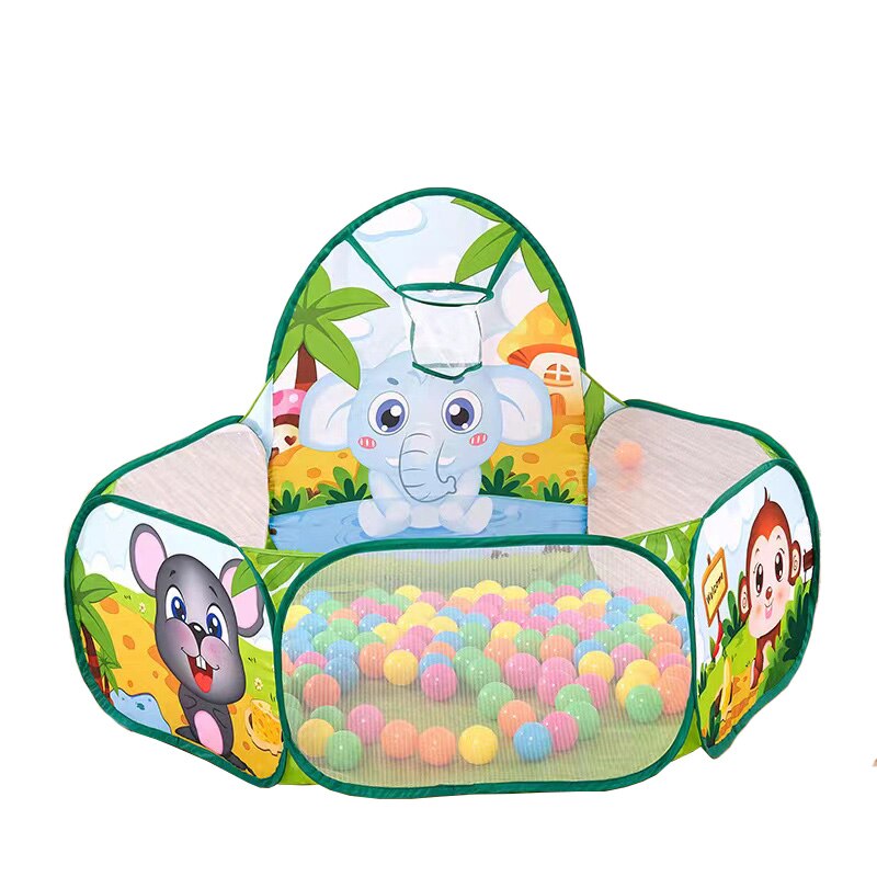 Box portatile da 1.2M per bambini Baby Kids tenda Bebe Balls Pit Ocean Balls Pool Cartoon Park Camping Dry Pool regalo di natale: C1 (no ball)