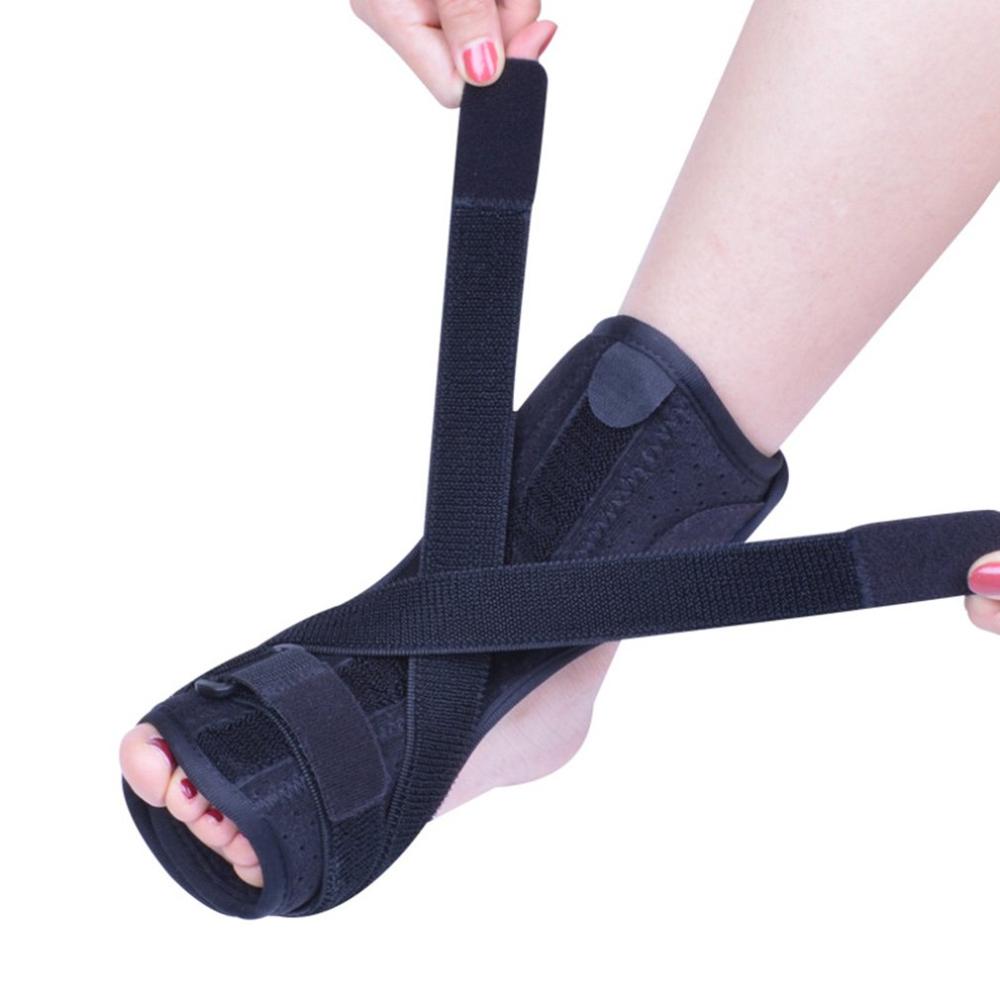Adjustable Elastic Ankle Support Plantar Fasciitis Night Splint Foot Orthotic Brace For Heel Ankle Arch Foot Pain