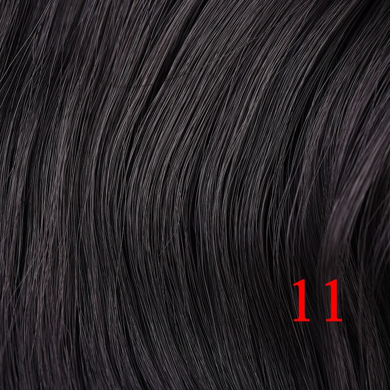 Beyond Beauty Long Synthetic Hair Heat Resistant Hairpiece Fish Line Curly Hair Extensions Secret Wire Invisible Hairpieces: black