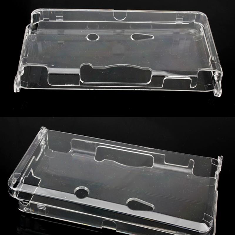 Case Skin Crystal Clear Hard Cover Proteção para Nintendo 3DS N3DS Console