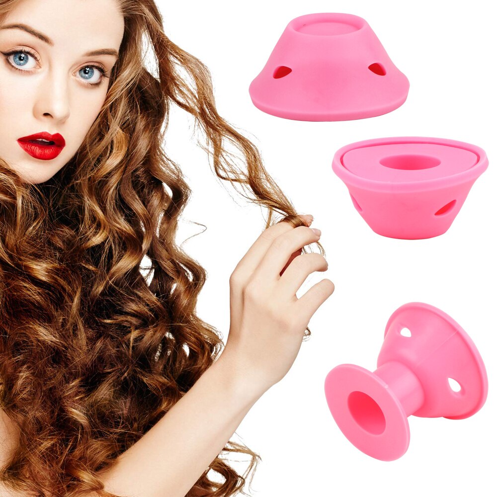 Rulos mágicos para el cuidado del cabello para mujer, rizador suave sin calor, pinza de goma, estilizador de silicona, herramienta de peinado DIY, 20/30 Uds.