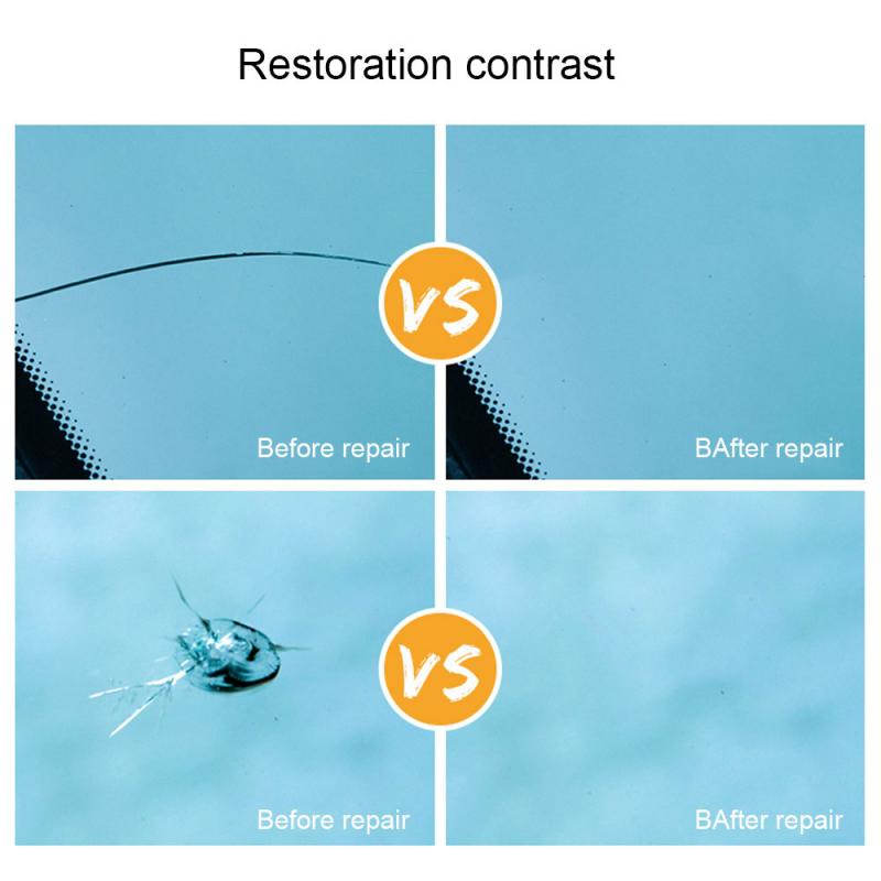 Bil-styling diy forrude reparation lim kit til chip crack bil glas reparation værktøj auto vedligeholdelse sæt biler pleje tslm 2