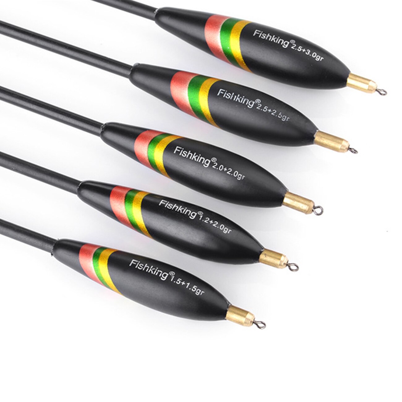 5Pcs Fishing Bobbers Balsa Float Cork Vertical Buoy Fishing Float for Carp Fishing Tackle Accessories