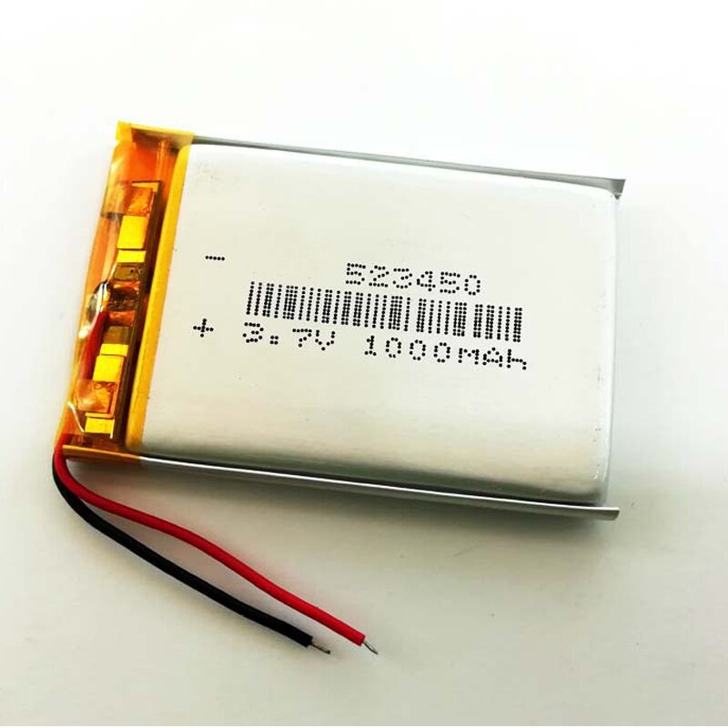 10 stks 3.7 v 1000 mah 503450 503450 p Lithium-polymeer LiPo Oplaadbare Batterij Voor MP3 DVD PAD Camera recorder 5*34*50