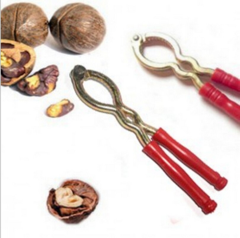 ,Kitchen Gadget,Multifunction Go Walnut Clip, Iron + Plastic Flake Nut Shell Tools, .