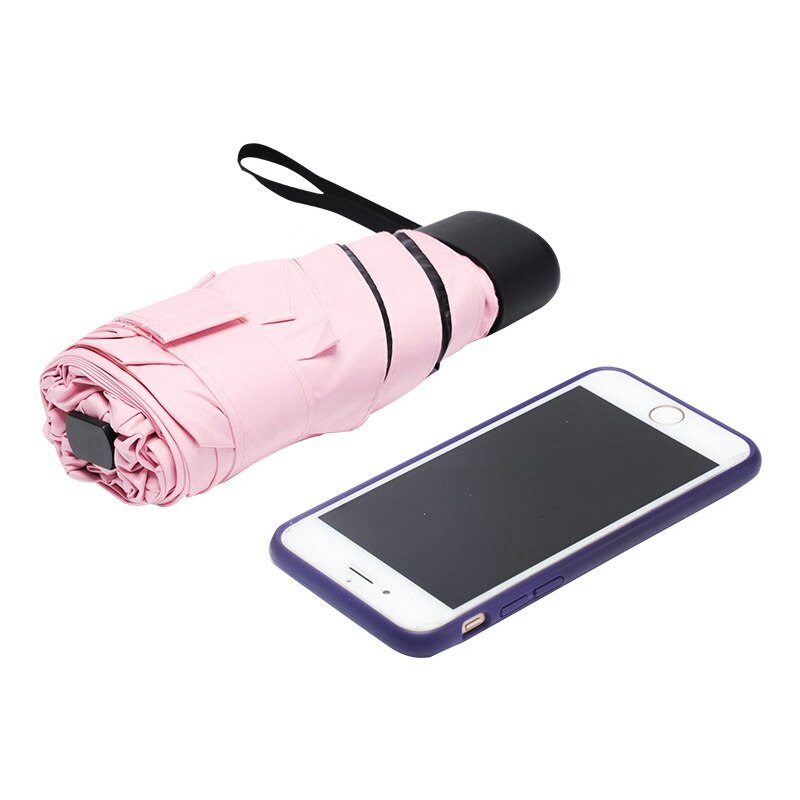 Nano Umbrella Pocket Umbrella Sunscreen Mini Umbrella Super Light and Small Manual Folding Umbrella Clear Umbrella