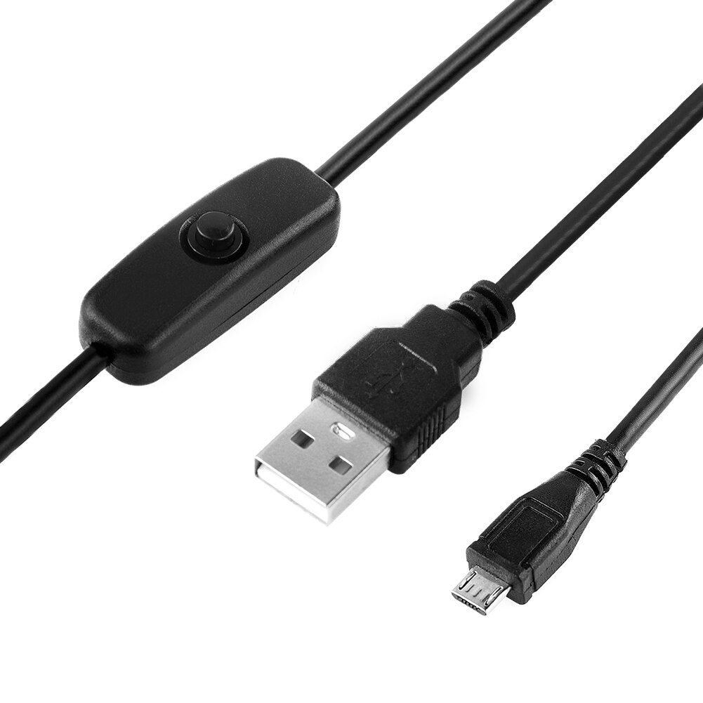 For Raspberry Pi 3/ Pi 2 AC 100-240V Power Supply 5V 2.5A USB Charger Adapter ON Off Switch 1.2m Micro USB Cable