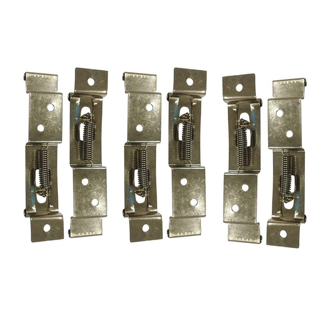 Soporte de montaje Clips para matrícula de coche, soporte de marco de acero inoxidable, accesorios exteriores, remolque de coche, resorte de fácil instalación